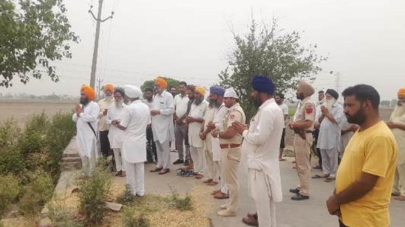 Gutka Sahib Beadbi at Patiala Village