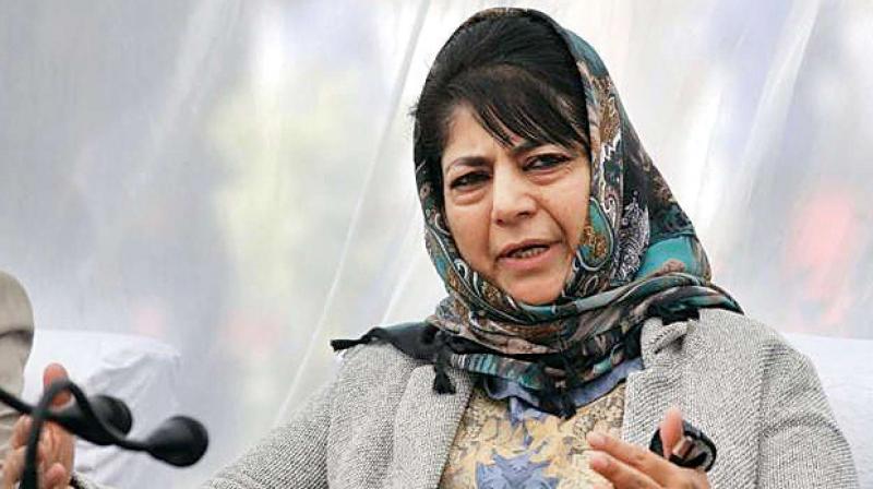 Mehbooba Mufti slams BJP over Gyanvapi row Mehbooba Mufti slams BJP over Gyanvapi row