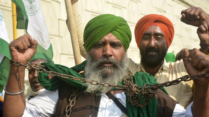 farmer protest farmer protest