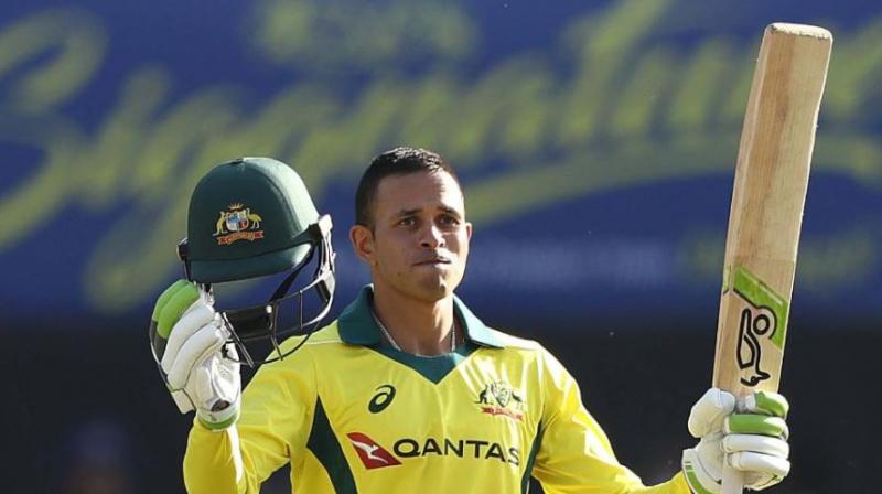 Usman Khawaja's maiden ODI century Usman Khawaja's maiden ODI century