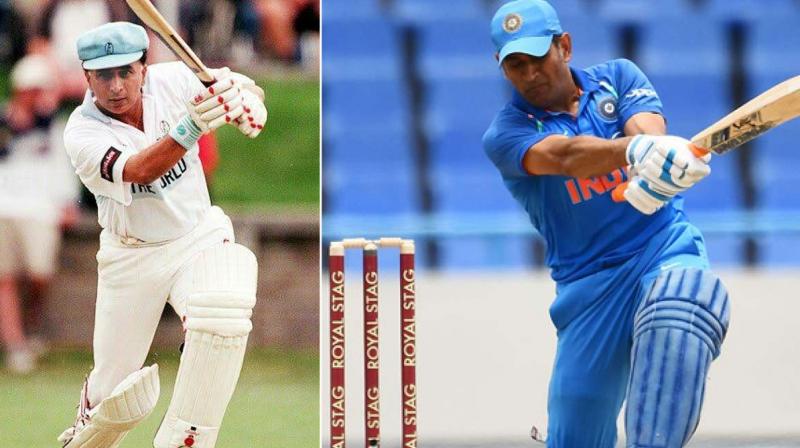 dhoni and sunil gavaskar dhoni and sunil gavaskar