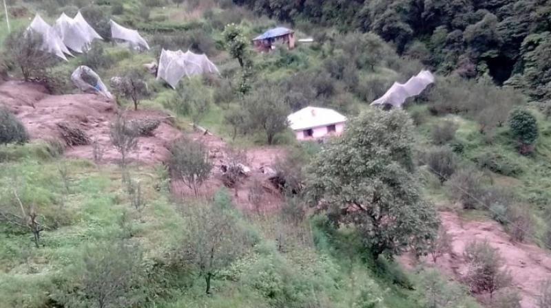 Cloudburst wreaks havoc in Himachal Pradesh Cloudburst wreaks havoc in Himachal Pradesh