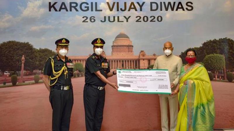 Ram Nath Kovind donates to Army Hospital Ram Nath Kovind donates to Army Hospital