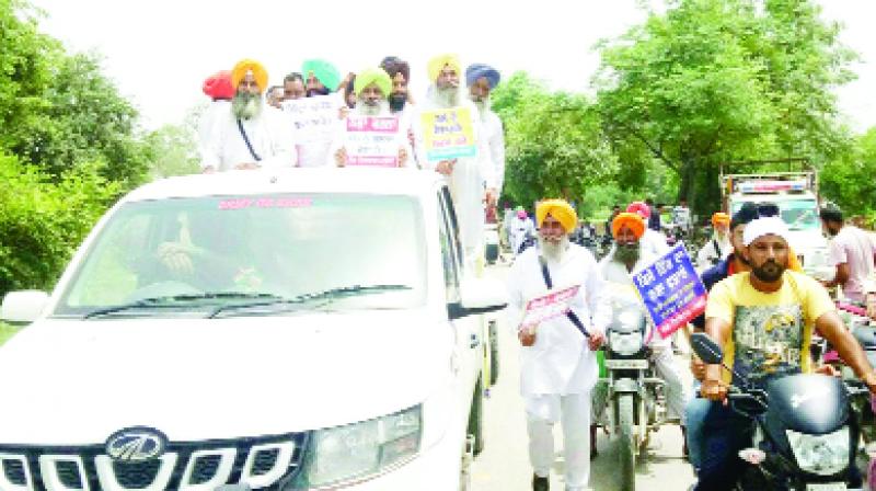Rally against drug Pulling out By Simarjit Singh Bains