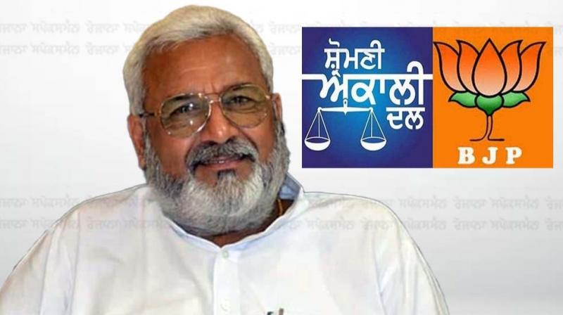 BJP leader Surjit Giani advocated SAD-BJP alliance BJP leader Surjit Giani advocated SAD-BJP alliance