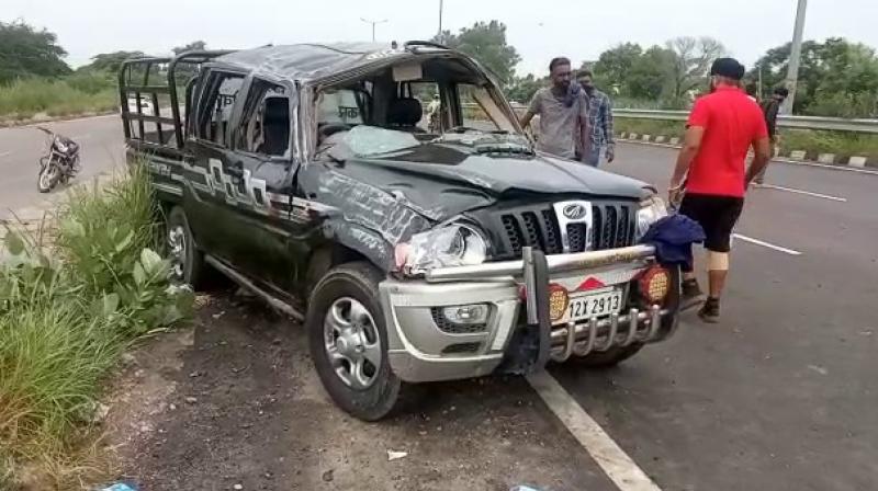 Jalandhar Road Accident 