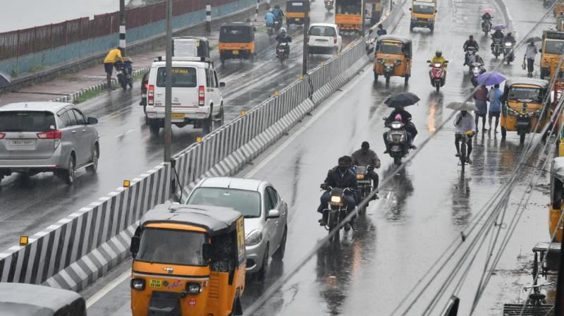 Heavy rain in Chennai