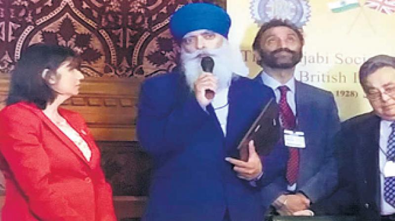 Ravinder Singh founder of 'Khalsa Aid' honors in UK