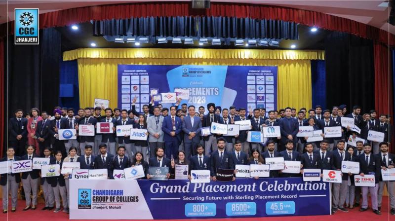 Chandigarh Group Of Colleges, Jhanjeri Celebrated Placement Day 2023 with great Fervor and Gusto Chandigarh Group Of Colleges, Jhanjeri Celebrated Placement Day 2023 with great Fervor and Gusto