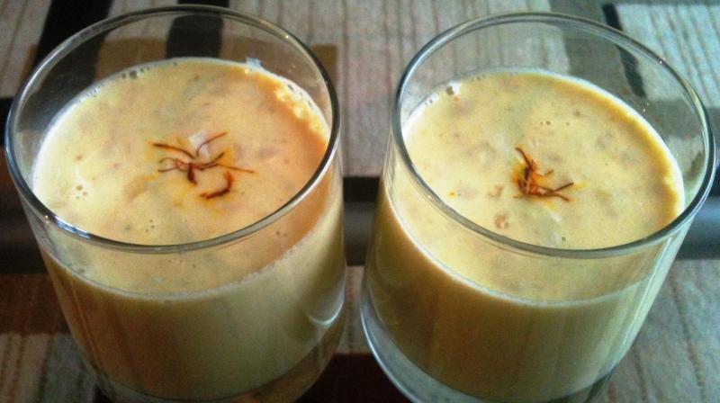 Paneer Badam Milk