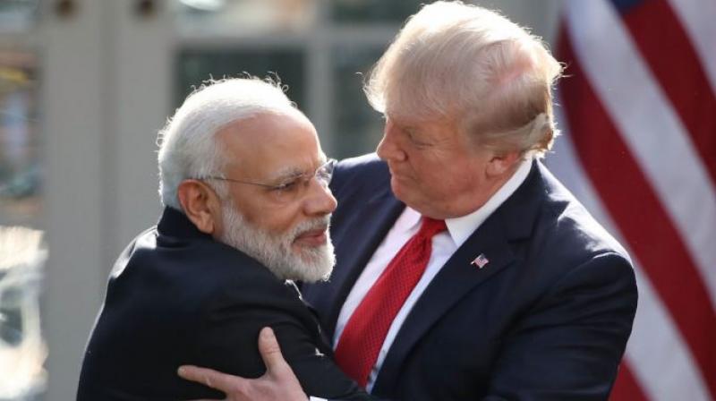 PM Modi And Donald Trump PM Modi And Donald Trump