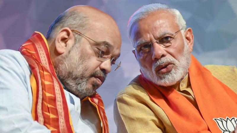 PM Modi and Amit Shah PM Modi and Amit Shah