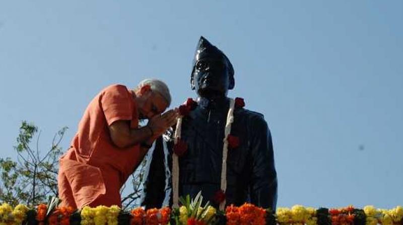 Subash Chandra Bose Statue