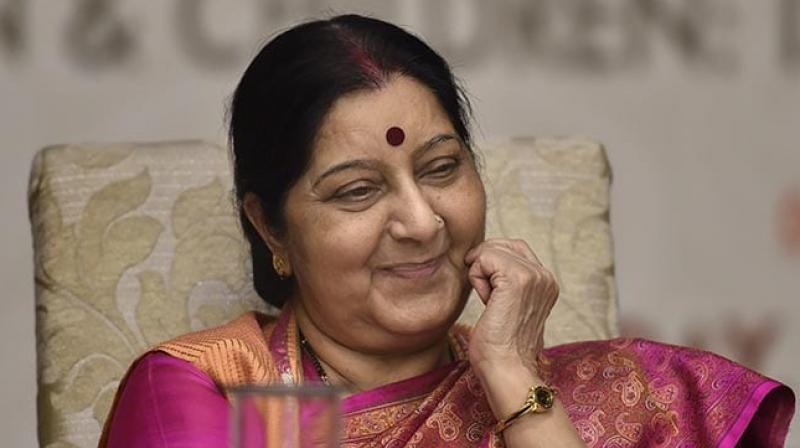 Sushma swaraj vacates her official residence in delhi Sushma swaraj vacates her official residence in delhi