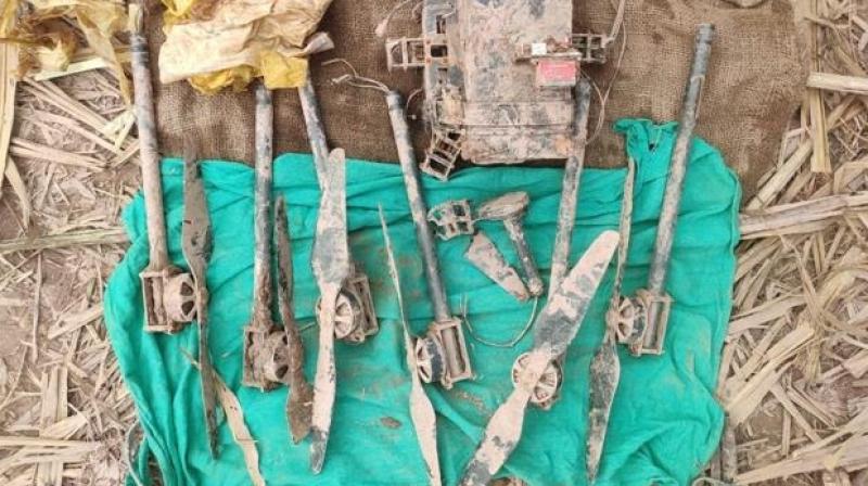 BSF recovered drone BSF recovered drone