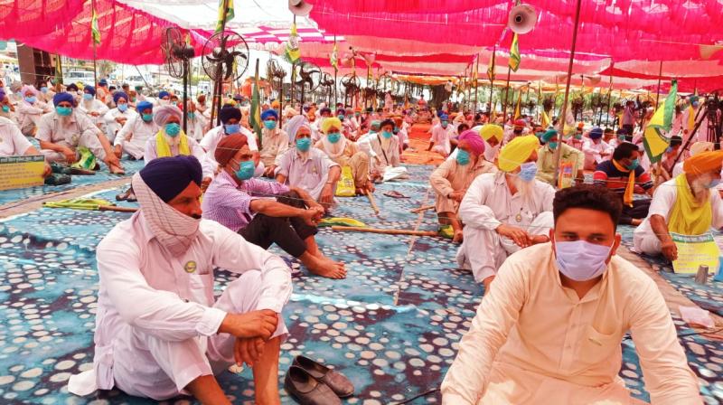 farmers Protest In Patiala 