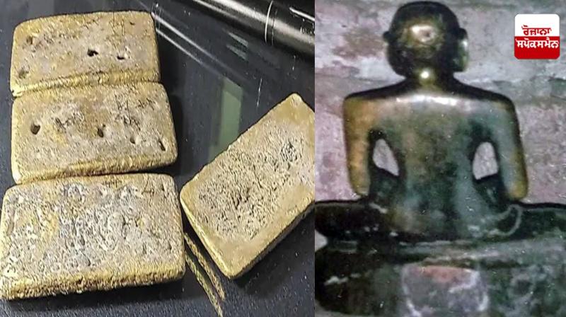 CIA-2 officials convert antique idol into bar