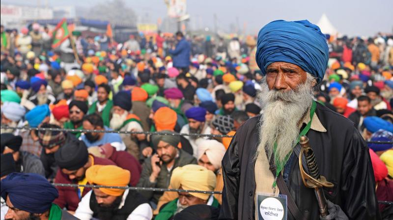 Farmer protest