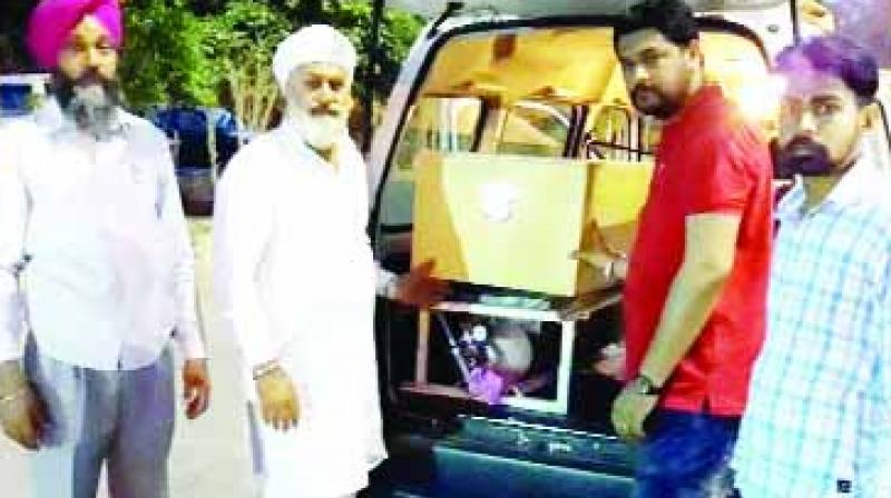 Kulwant Singh's dead body Kulwant Singh's dead body