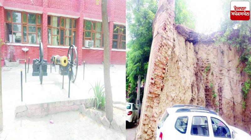 The historic fort of Amloh is collapsing News in punjabi The historic fort of Amloh is collapsing News in punjabi