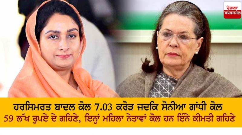 Harsimrat Kaur Badal AND Sonia Gandhi