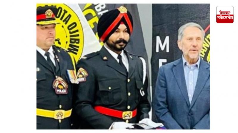 Bathinda youth becomes police officer in Canada Bathinda youth becomes police officer in Canada