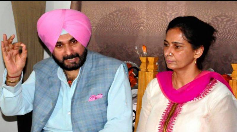 Complaint against Mandeep Manna on the use of words for Sidhu couple