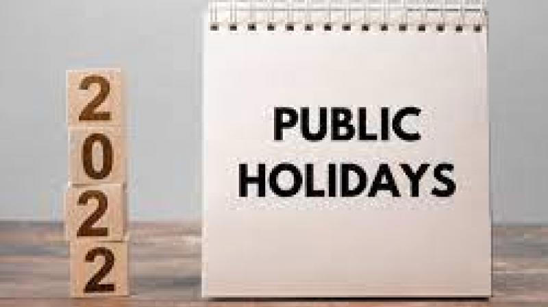 public holidays