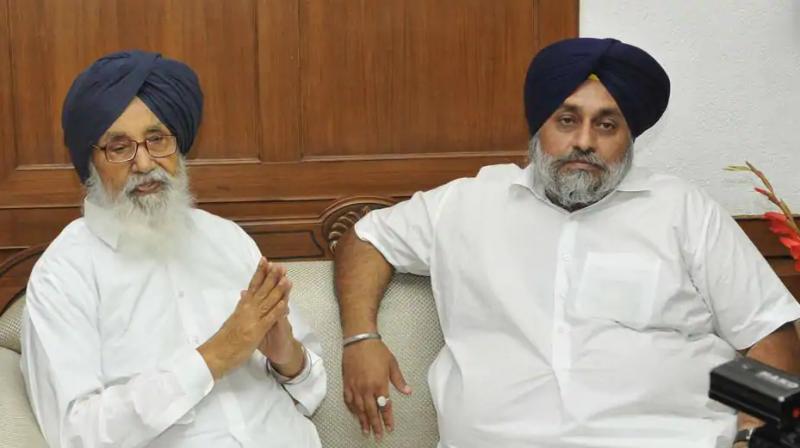 Parkash Singh Badal & Sukhbir Singh Badal Parkash Singh Badal & Sukhbir Singh Badal