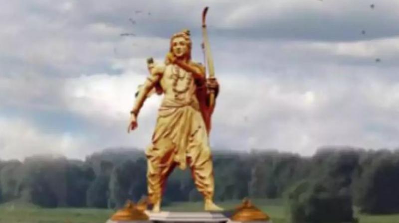 Ayodhya Lord Rama 108 Meter Statue- File Photo Ayodhya Lord Rama 108 Meter Statue- File Photo