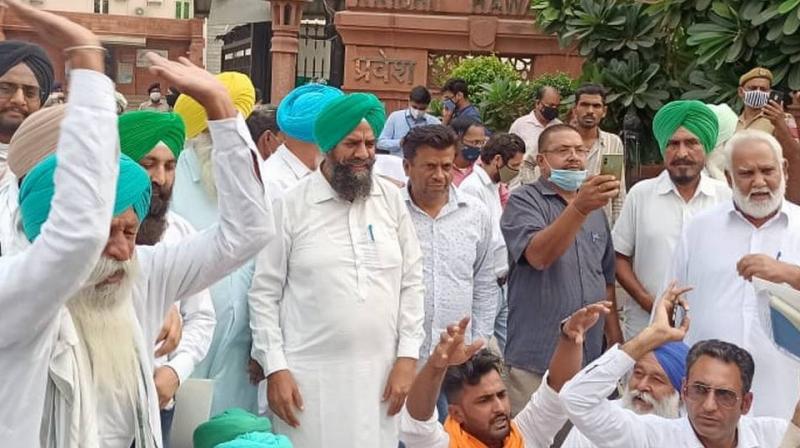 Punjab farmers meeting Punjab farmers meeting