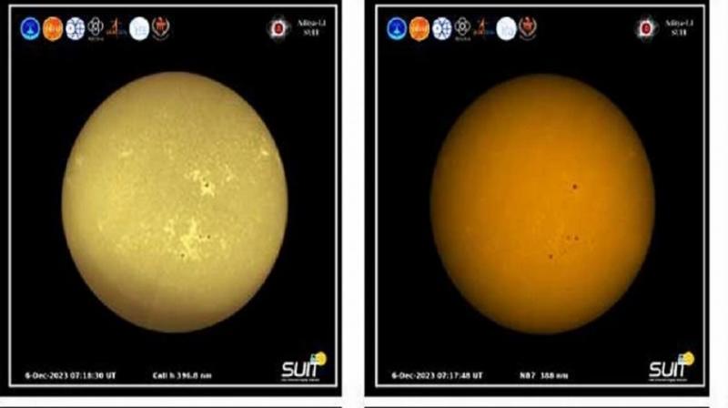  Aditya L1 took pictures of the first complete disk of the Sun