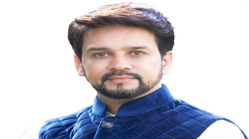 Minister of State Anurag Thakur Minister of State Anurag Thakur