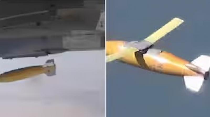 India conducted the first successful test of long-range glide bomb 'Gaurav' India conducted the first successful test of long-range glide bomb 'Gaurav'