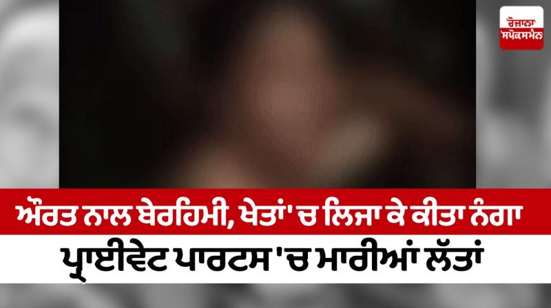 The woman was exposed in the fields Jalandhar news in punjabi The woman was exposed in the fields Jalandhar news in punjabi