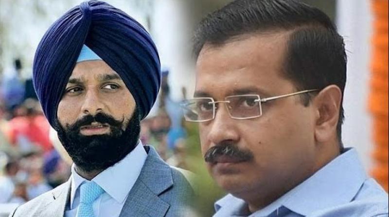 Arvind Kejriwal in Barnala Arvind Kejriwal in Barnala