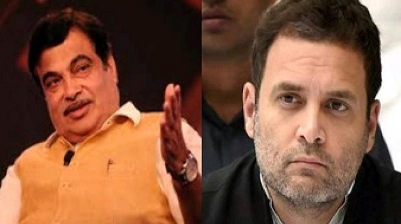 Rahul replies in tweet to Nitin Gadkari Rahul replies in tweet to Nitin Gadkari