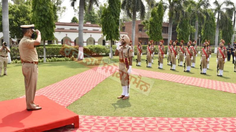 DGP Punjab pays tributes to Punjab police Covid-19 martyrs DGP Punjab pays tributes to Punjab police Covid-19 martyrs