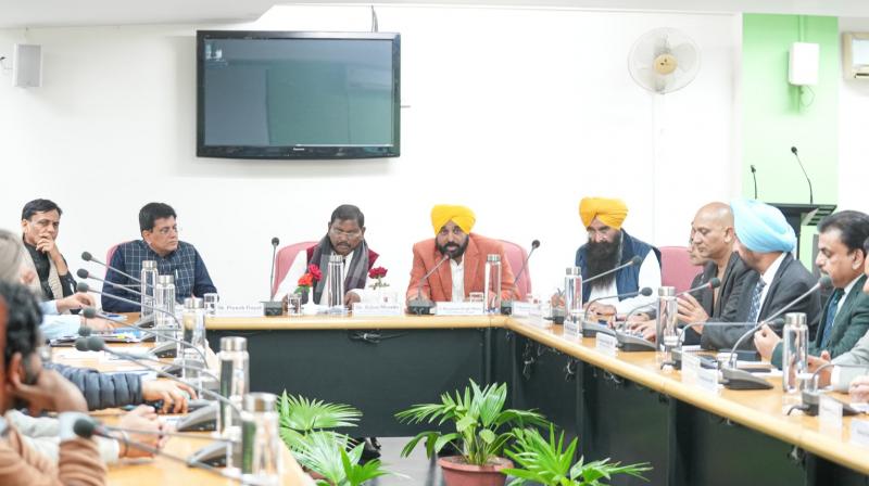 CM Bhagwant Mann bats for guarantee of MSP on alternative crops CM Bhagwant Mann bats for guarantee of MSP on alternative crops