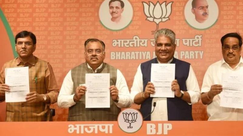 Gujarat Assembly Elections: Bhupendra Patel, Hardik, Jadeja's wife names included in BJP's first list Gujarat Assembly Elections: Bhupendra Patel, Hardik, Jadeja's wife names included in BJP's first list