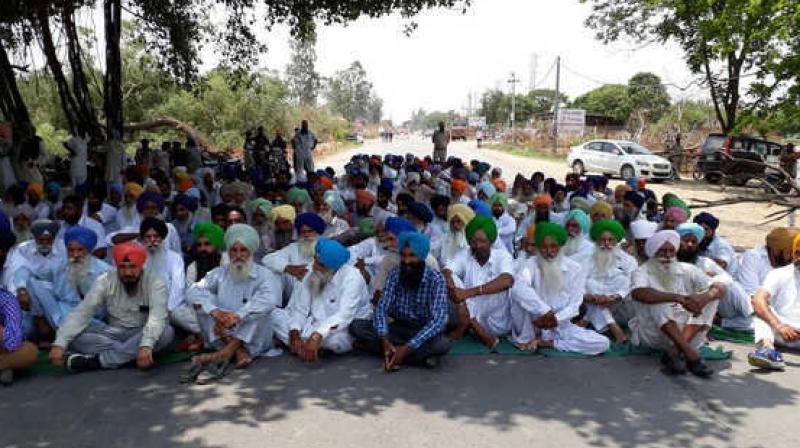 farmer protest farmer protest
