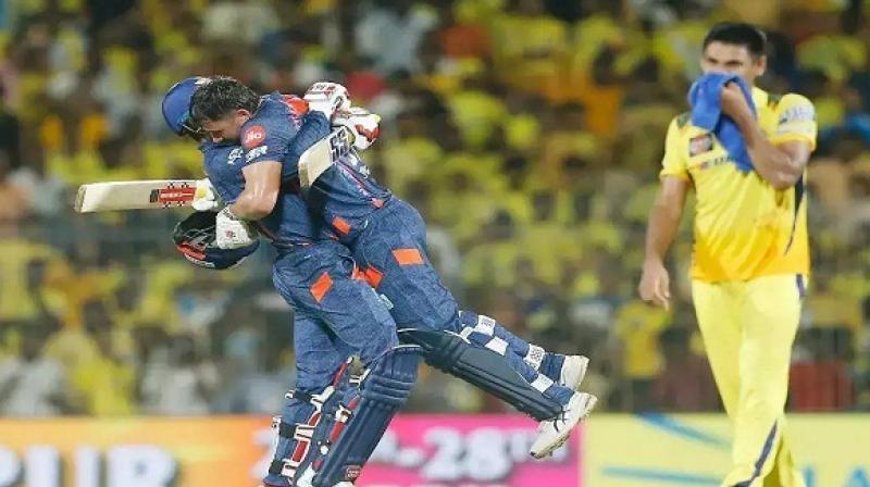 Lucknow Supergiants beat Chennai Super Kings by 6 wickets Lucknow Supergiants beat Chennai Super Kings by 6 wickets