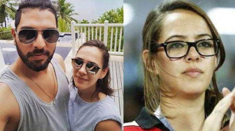 Hazel Keech Yuvraj Singh Hazel Keech Yuvraj Singh