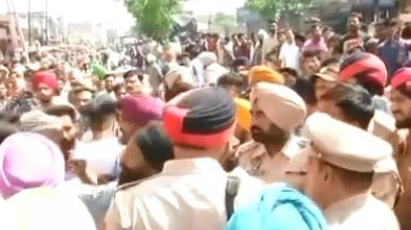 Youth's death in a road accident in Ludhiana
