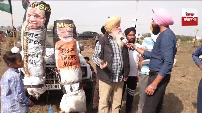 Farmer protest