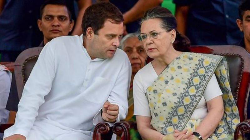 Sonia Gandhi with Rahul Gandhi Sonia Gandhi with Rahul Gandhi