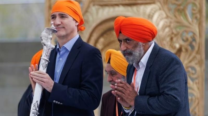 Justin Trudeau said a big thing about Sikhs, the event was held on Khalsa Day Justin Trudeau said a big thing about Sikhs, the event was held on Khalsa Day