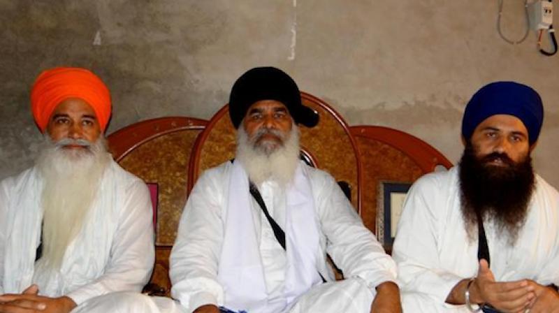 Bhai Amrik Singh Ajnala And Bhai Dhian Singh Mand With Bhai Baljit Singh Daduwal