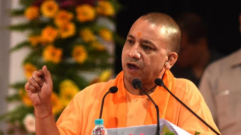 Mobile phones of officials were kept outside during review meeting held by UP CM Mobile phones of officials were kept outside during review meeting held by UP CM