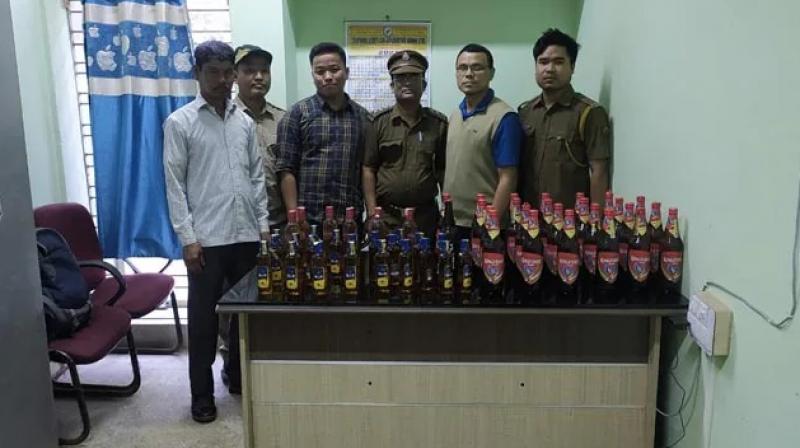 Liquor and cash worth 147 crores recovered in Tripura and Meghalaya